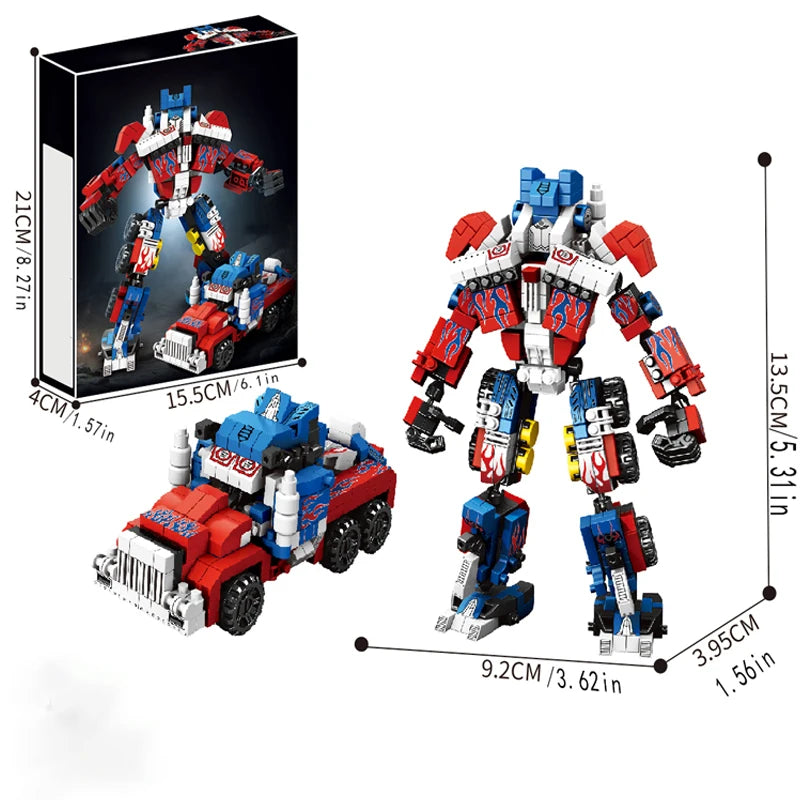 Set de construction 1060 pièces – Modèle 2-en-1