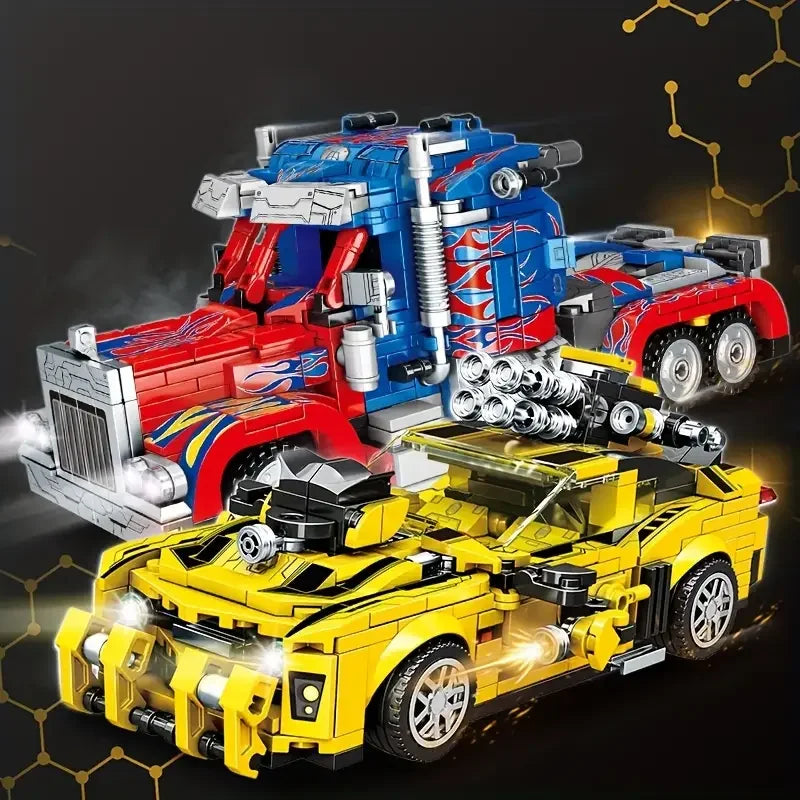 Set de construction 1060 pièces – Modèle 2-en-1