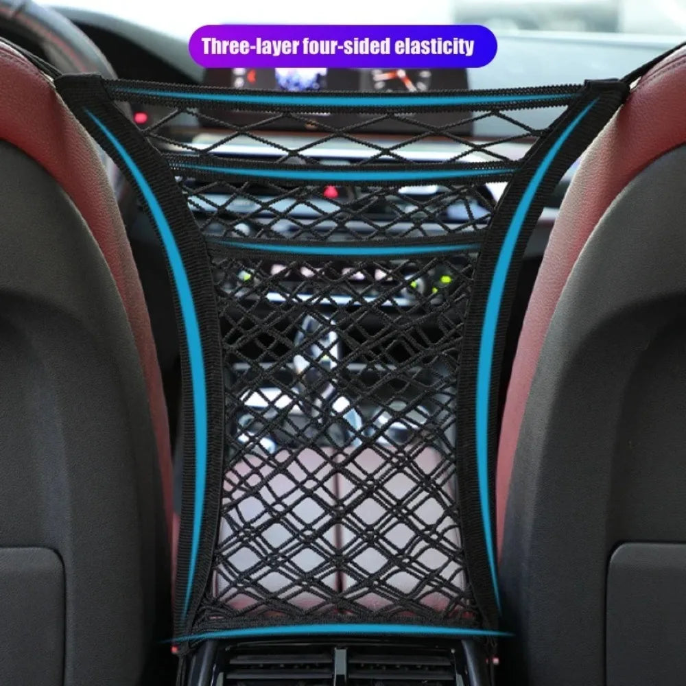 Filet organisateur entre sièges – Barrière enfant & animal